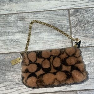 Coach X Jennifer Lopez Nolita 19 In Signature Shearling C6513 Brand New